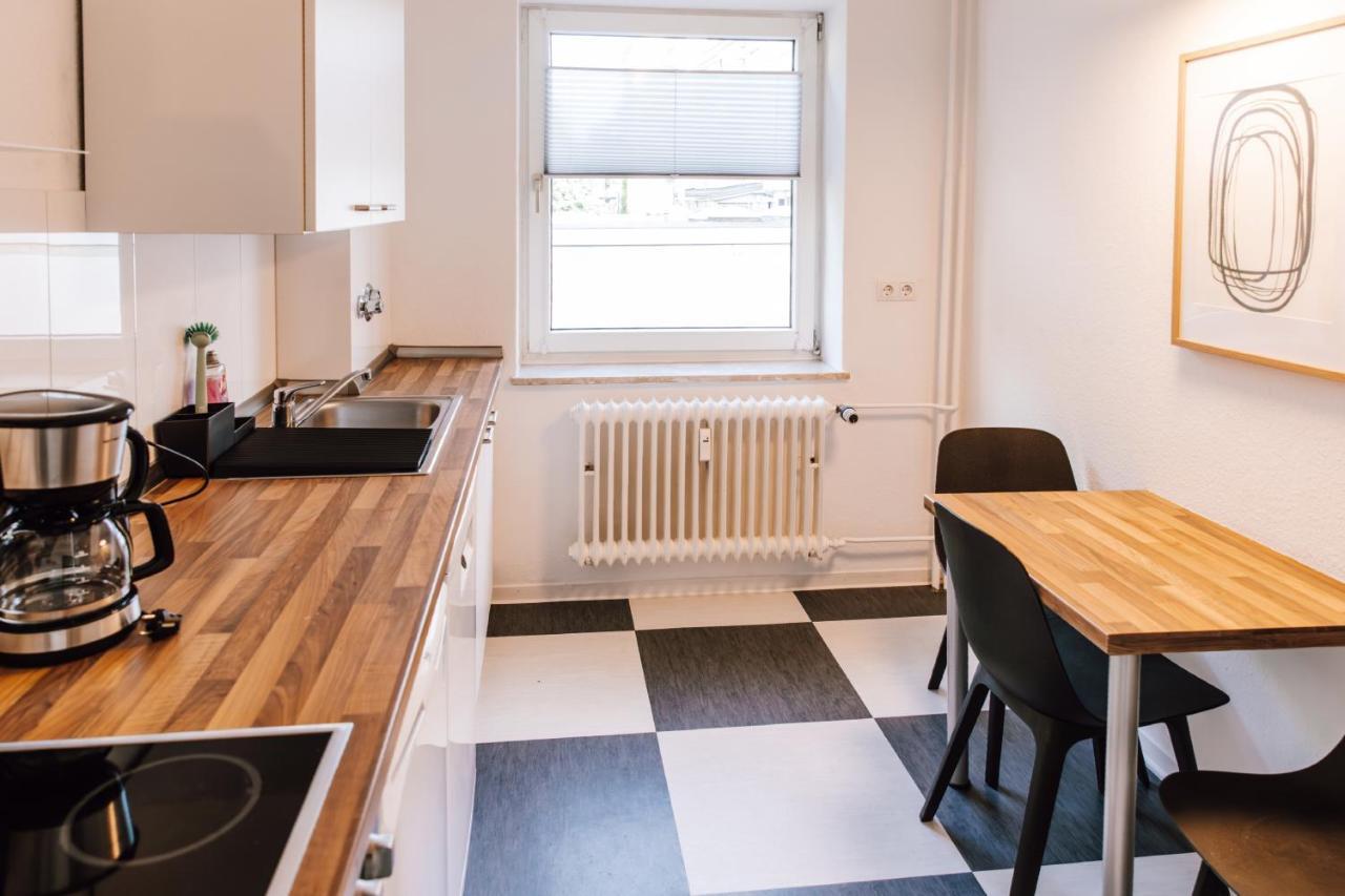 Alles Neu: 1-Zi Zentral Am Exerzierpl. 24H-Checkin Kiel Extérieur photo