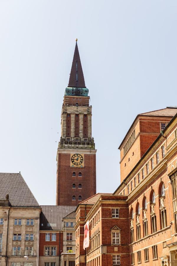 Alles Neu: 1-Zi Zentral Am Exerzierpl. 24H-Checkin Kiel Extérieur photo